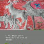 Bērnu mākslas studijas izstāde “Daba ir dzīva”