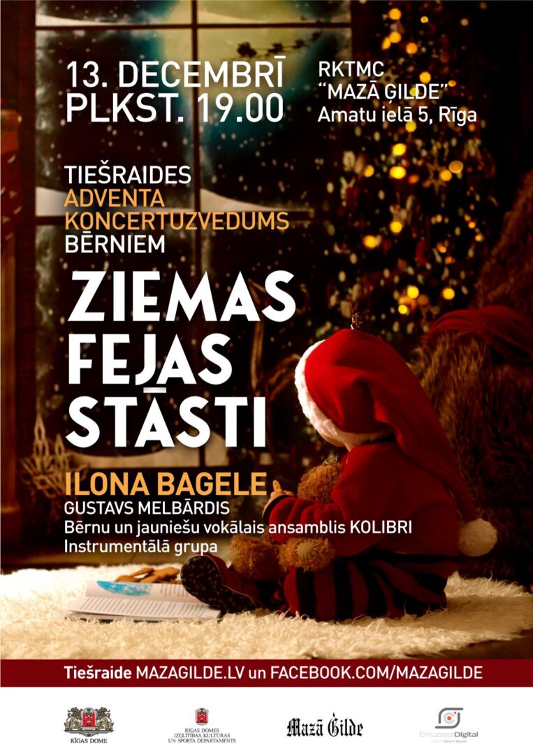 Tiešraides koncertuzvedums bērniem “Ziemas fejas stāsti”