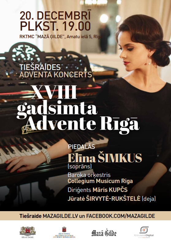 Tiešraides Ceturtās Adventes Tiešraides koncerts“XVIII gadsimta Advente Rīgā”