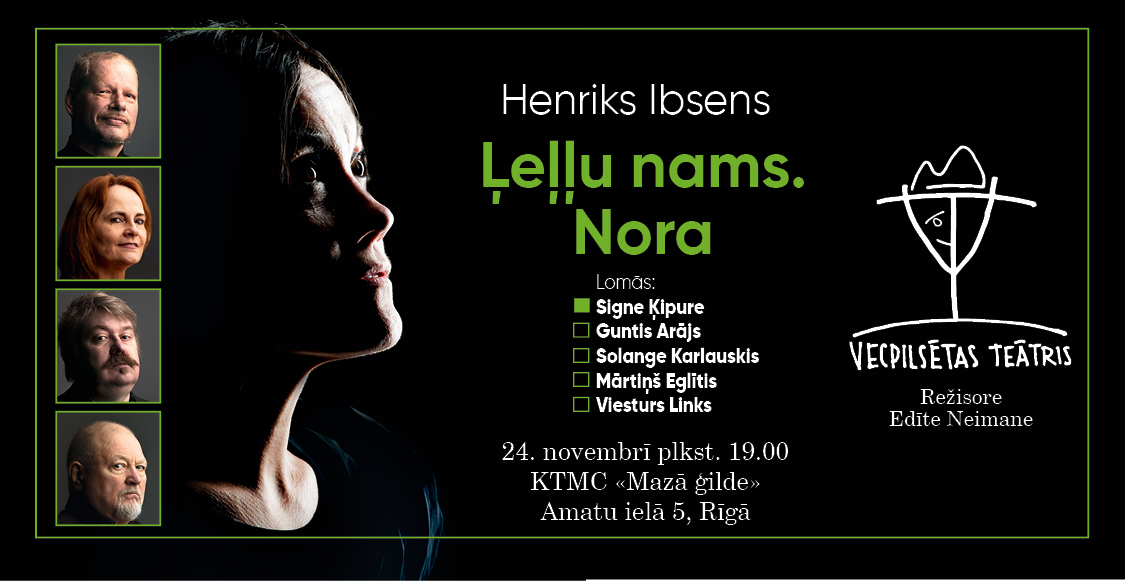 Henriks Ibsens “Leļļu nams. Nora”