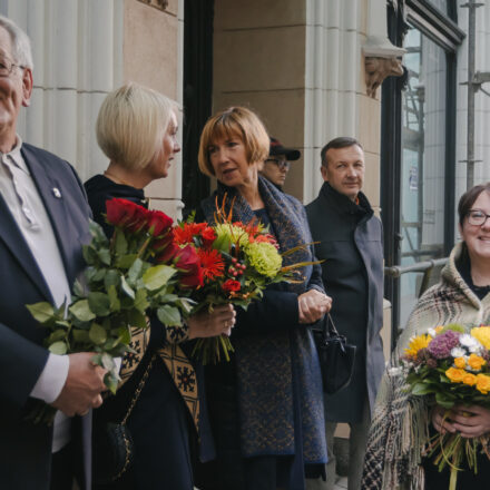 Zinaīdas Zeltmates piemiņas plāksnes atvēršana 02.10.2021.