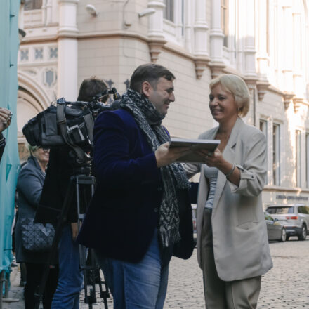 Zinaīdas Zeltmates piemiņas plāksnes atvēršana 02.10.2021.