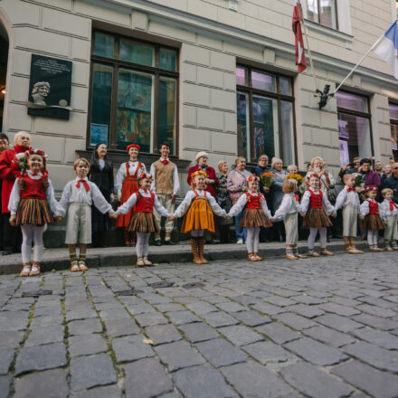 Zinaīdas Zeltmates piemiņas plāksnes atvēršana 02.10.2021.