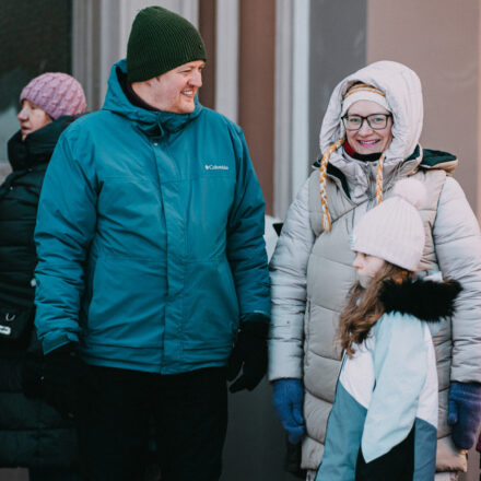Meteņdiena ar sievu folkloras kopu &#8220;Vilcenes&#8221;